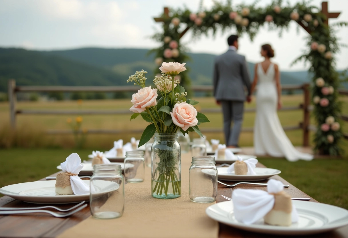 mariage champêtre