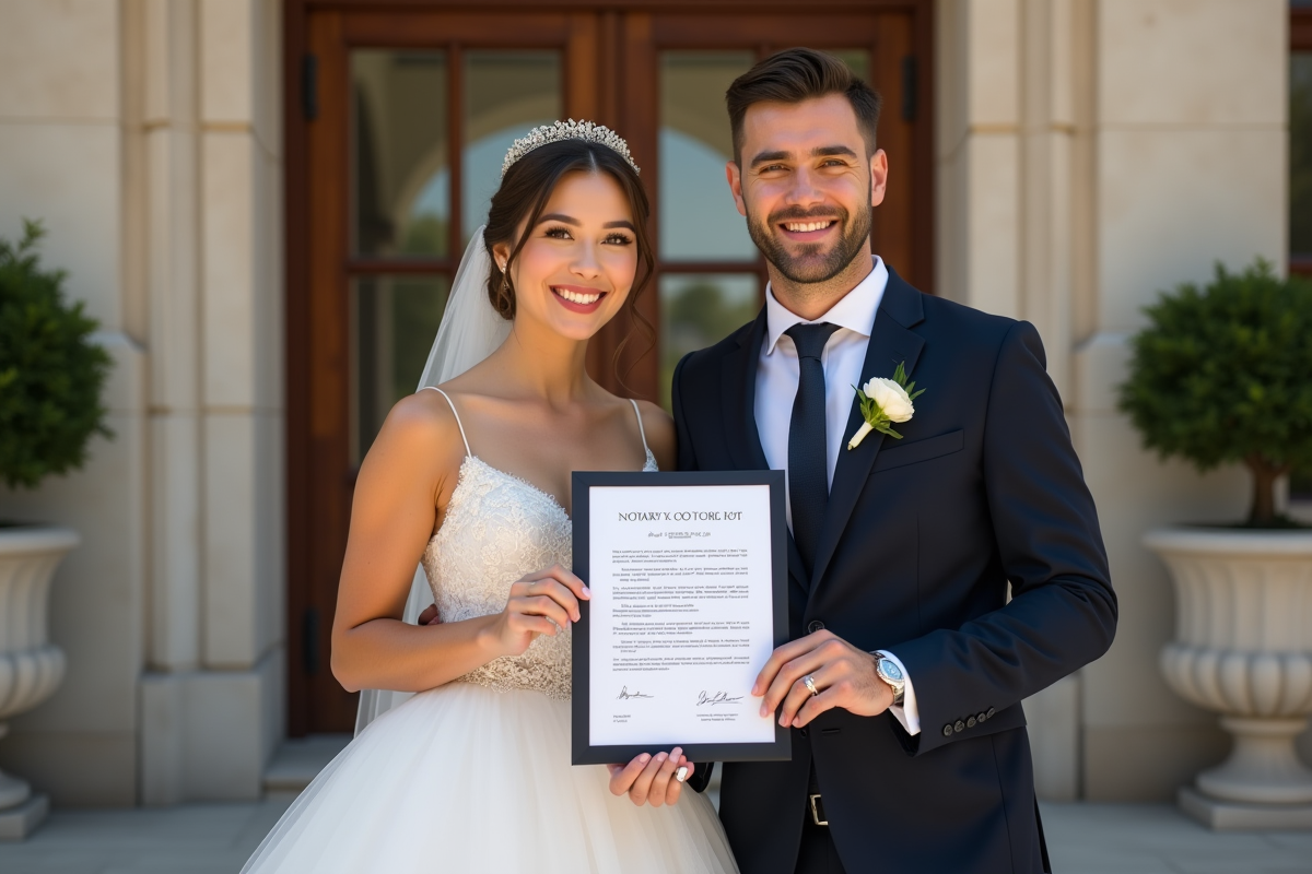 contrat mariage